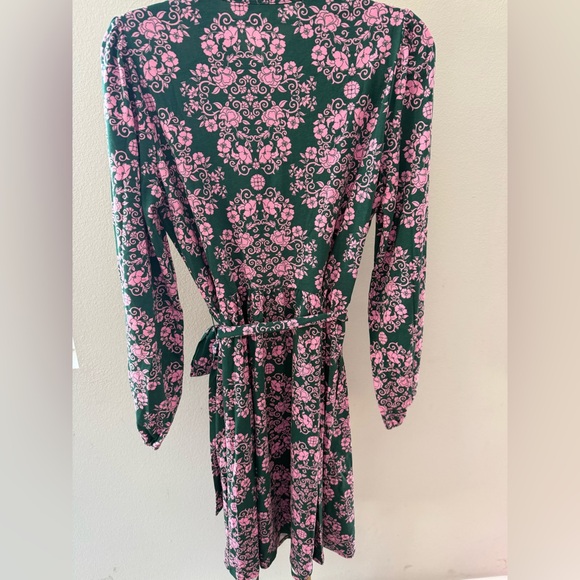 Boden Willow Ruffle Neck Shirt Dress - Picture 6 of 9